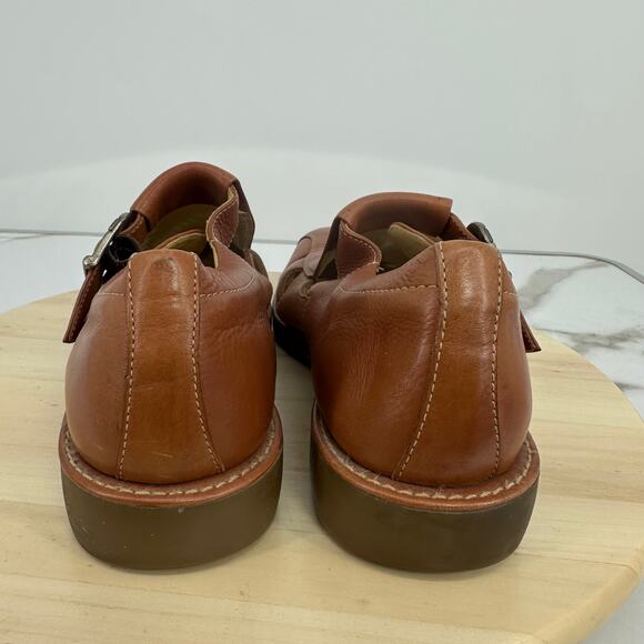 Sandro Moscoloni Vineyard Men\'s Leather Fisherman Shoes Sandals Sz 10.5 D Preppy main image 8